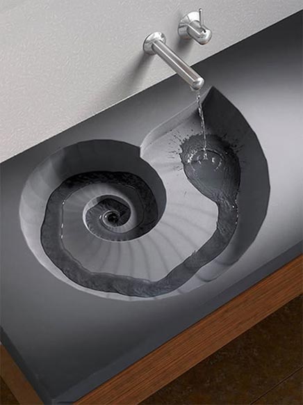 Gootsteen-van-High-Tech-design