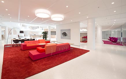 Büroplan Eneco Hauptsitz Rotterdam