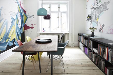 Kleurrijk interieur Frederik Lassen Hessedahl Kleurrijk interieur Frederik Lassen Hessedahl