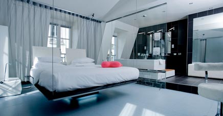 Luxus Schlafzimmer von Kube Hotel