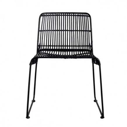 zwarte-house-doctor-retro-stoel zwarte house doctor retro stoel