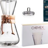 Chemex Slow Coffee Set, 3-kops | 85,-
