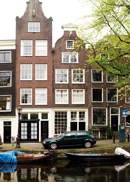 Amsterdamse grachtenpand van Dawn & Henry