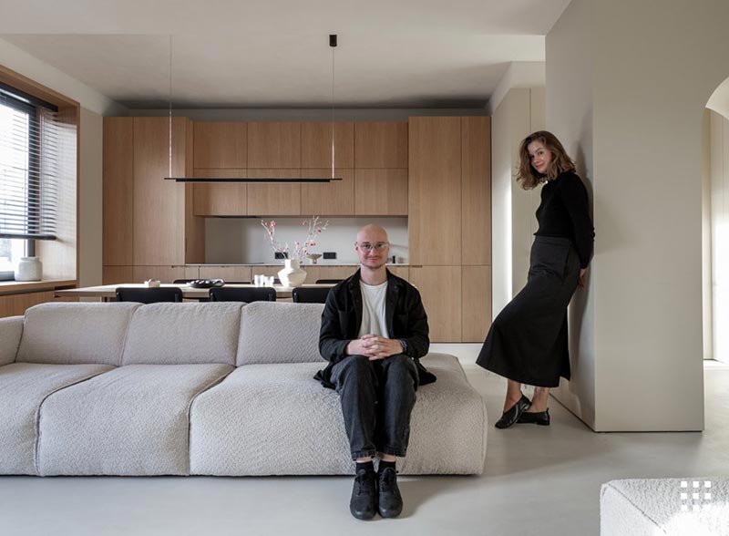 Beige Apartment – een minimalistisch warm interieur