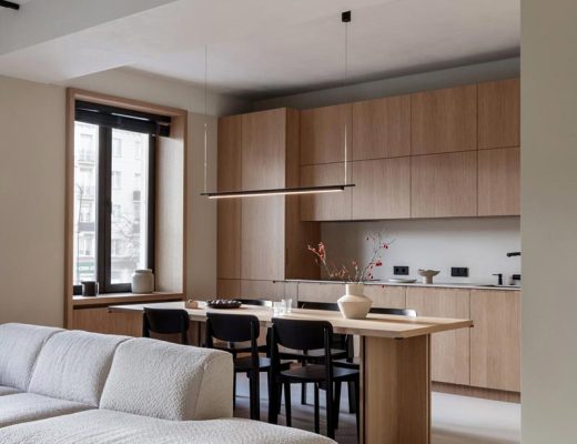 beige apartment een minimalistisch warm interieur