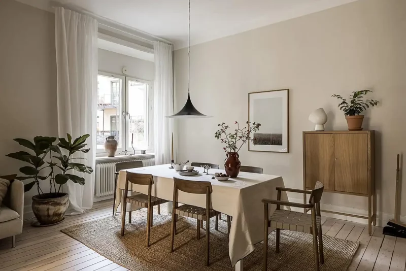 beige combineren hout keuken