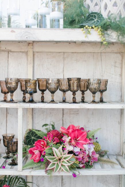 Bohemian bruiloft in de tuin