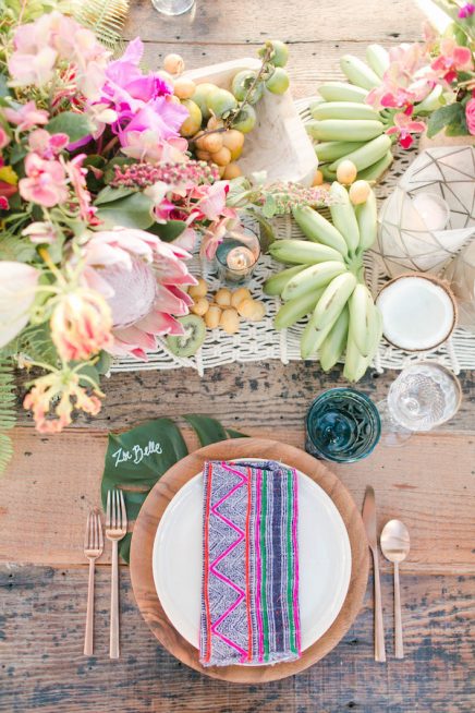 Bohemian bruiloft in de tuin