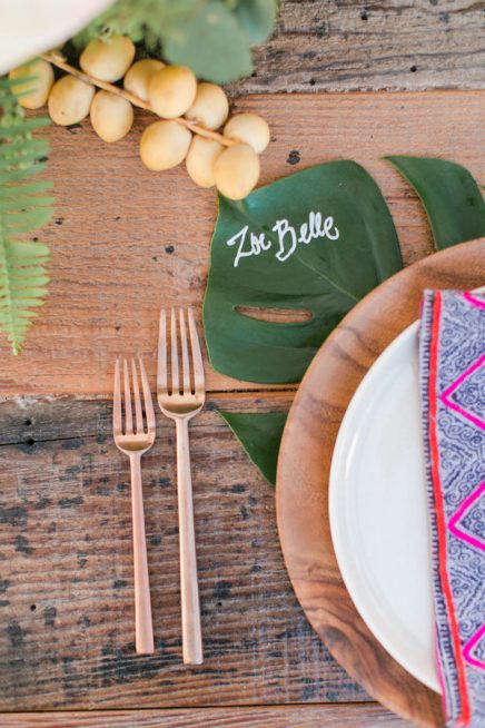 Bohemian bruiloft in de tuin