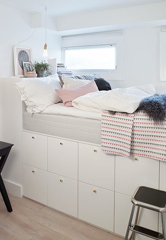 Creëer een bed met een IKEA ladekast!