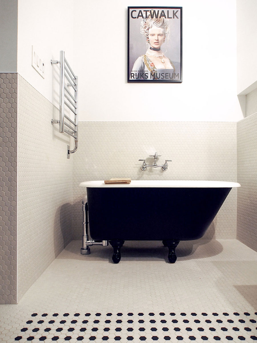 De Hutchison retro badkamer
