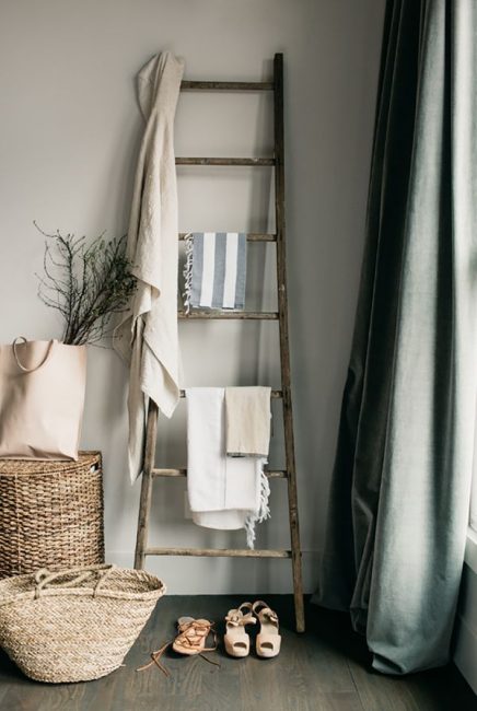 Decoratieve ladders voor in de woonkamer