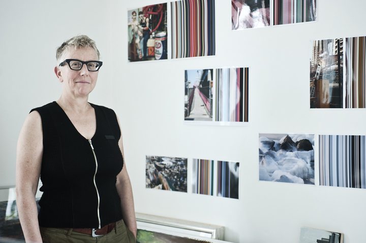 Deens appartement met industriële details van kunstenares Gitte 
