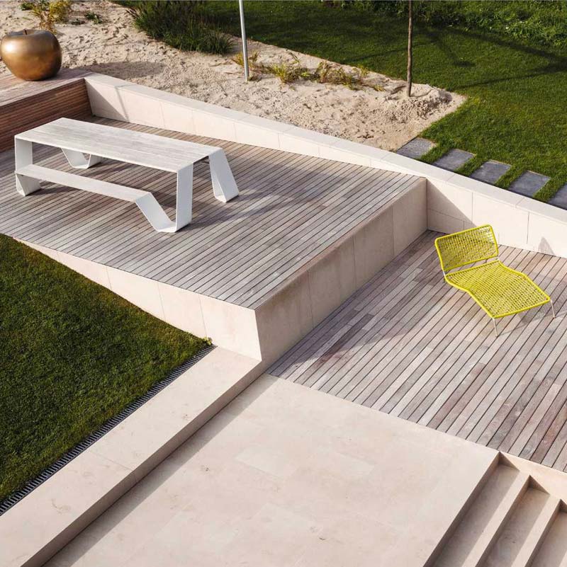 Design tuinmeubelen - Extremis Hopper Picnic tafel