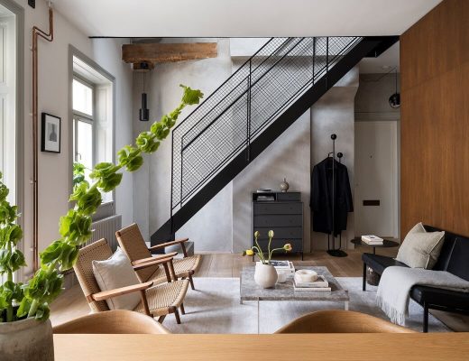Een stijlvolle Scandinavische loft met karakter