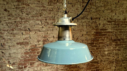 Emaille industriele lamp lloyd industrial