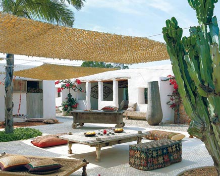 Exotische tuin Formentera 