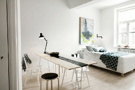 Fins appartement met Scandinavisch design