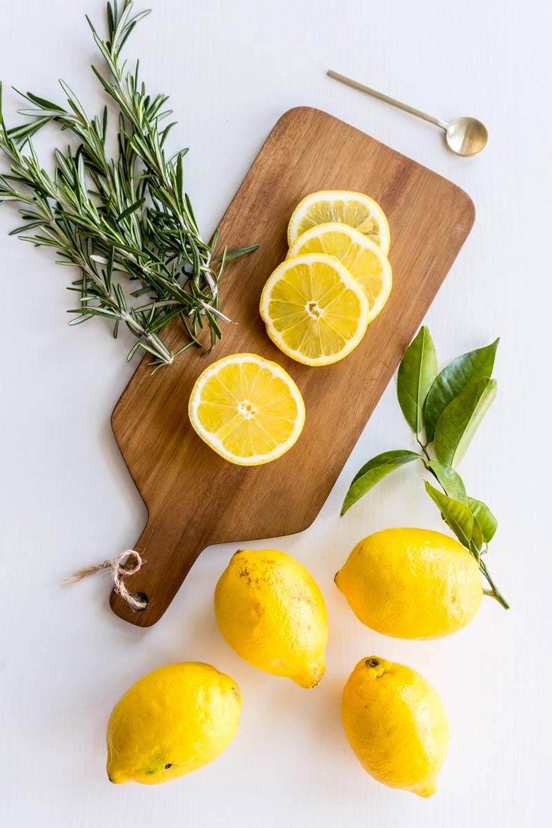 geur voor in huis citroen