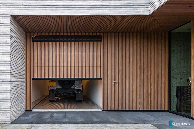 houten garagedeur