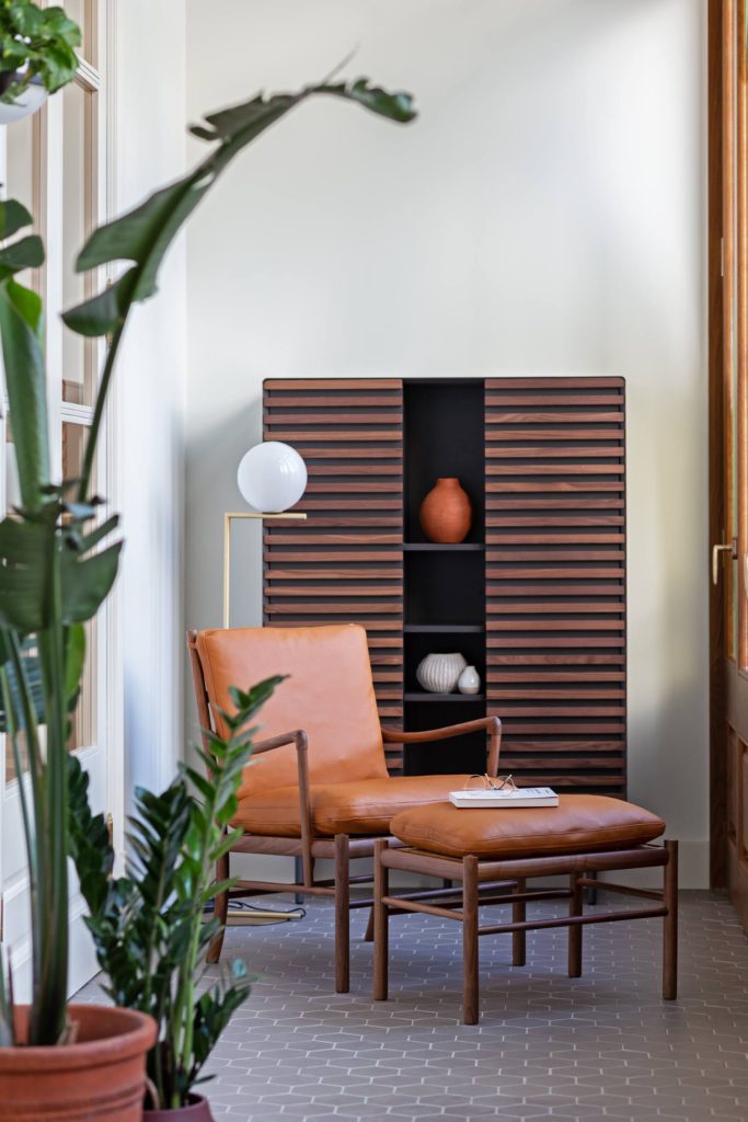 houten lounge chair design