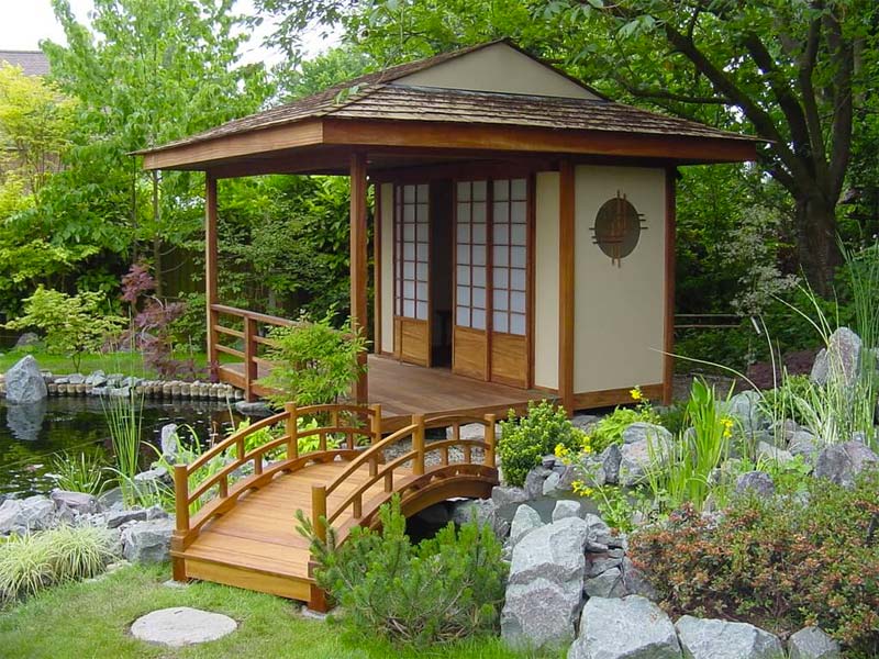 Japanse tuinhuisjes