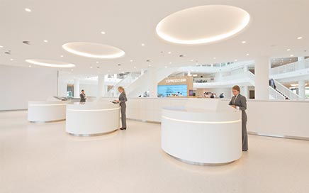 Kantoorinrichting Eneco hoofdkantoor Rotterdam