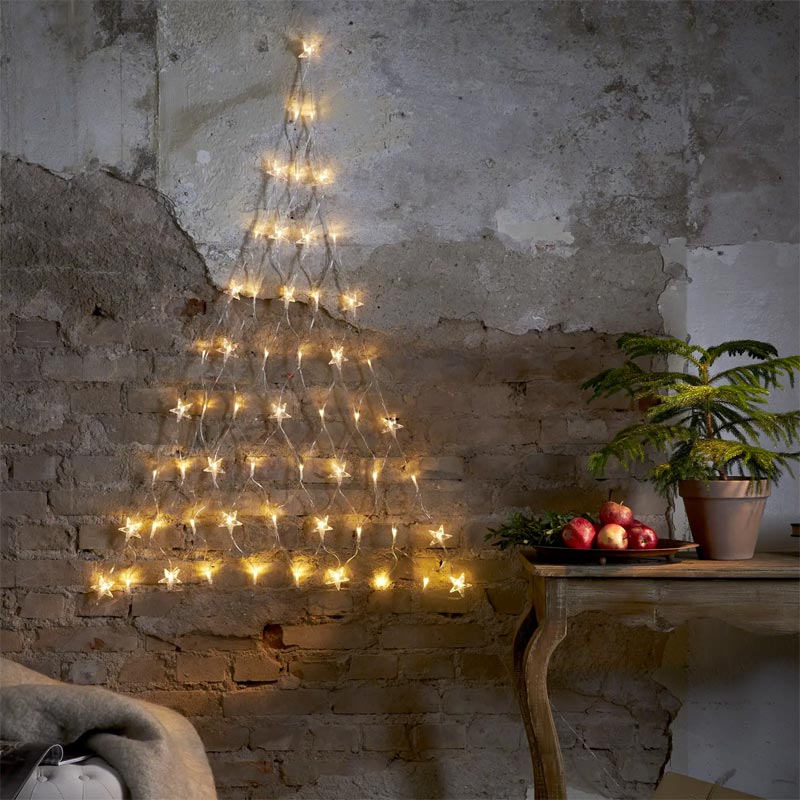 kerstverlichting alternatieve kerstboom lamp
