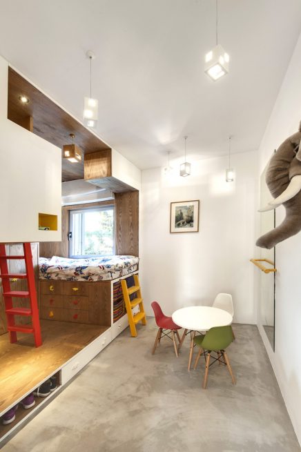Kinderkamer ontwerp door een architect