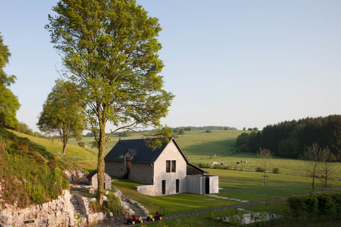 La Micheline, een stoer architectonisch vakantiehuis in de Ardennen