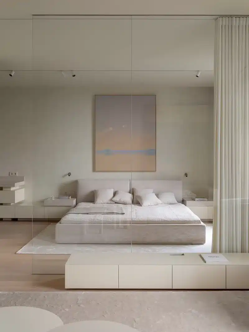 lage tv meubel minimalistisch woonkamer