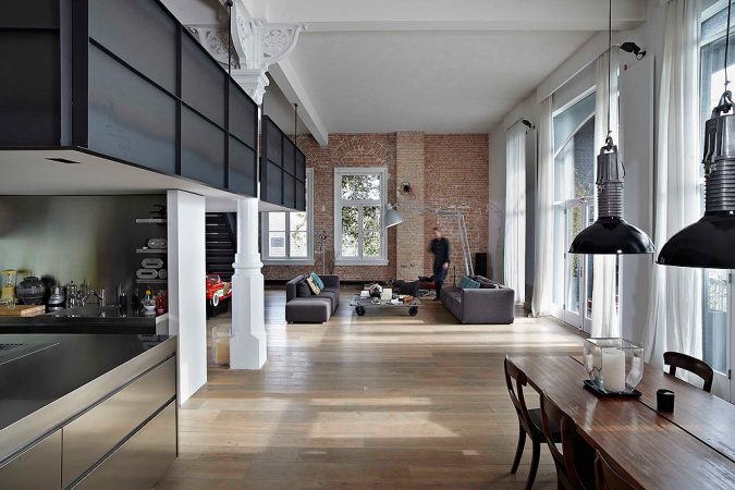 Loft grachtenpand in Amsterdam