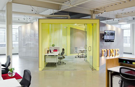Loft kantoor van FINE Design Group