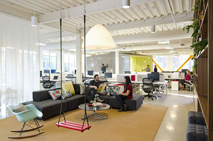Loft kantoor van FINE Design Group