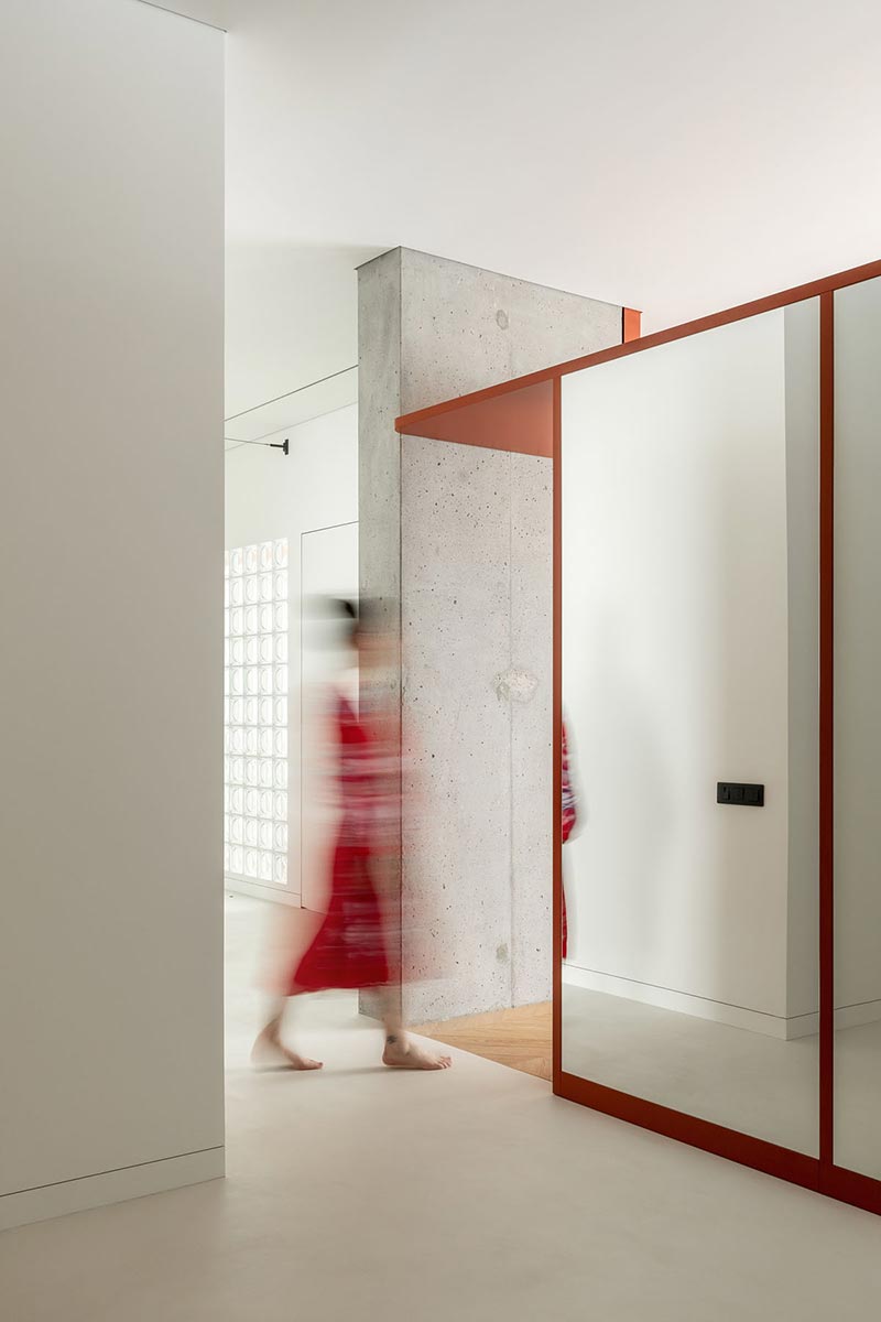 microcement vloer hal