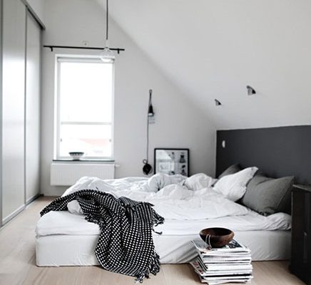 Minimalistische slaapkamer ideeën van Anna-Malin