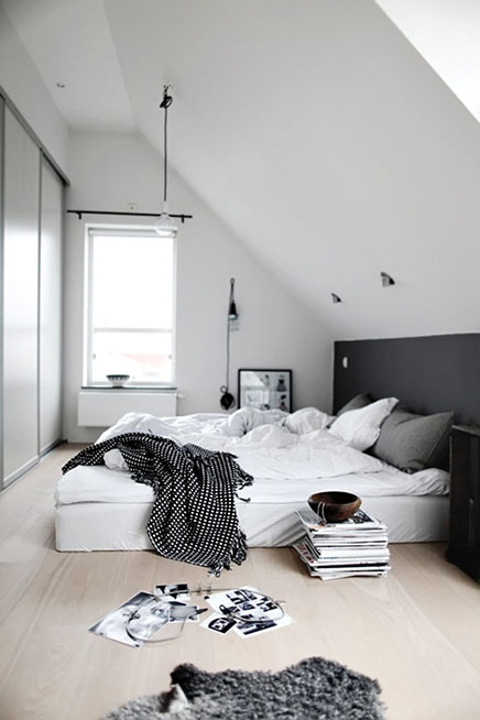 Minimalistische slaapkamer ideeën van Anna-Malin