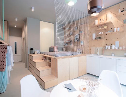 Modern klein studio appartement van 30m2