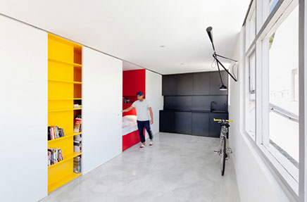 Mooi ontwerp voor super klein appartement