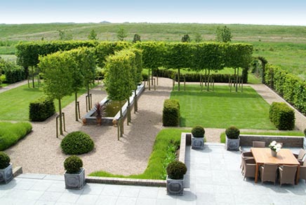 Hedendaags Mooie tuin in nog mooiere omgeving | Inrichting-huis.com KH-11