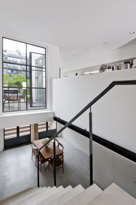 Nieuwbouw achter authentiek herenhuis