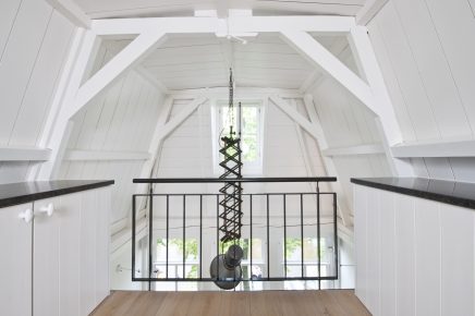 Nieuwbouw achter authentiek herenhuis