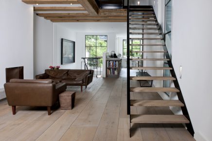 Nieuwbouw achter authentiek herenhuis