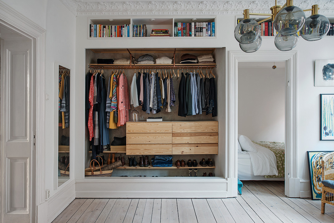 Welp Open kledingkast in de woonkamer | Inrichting-huis.com GQ-14