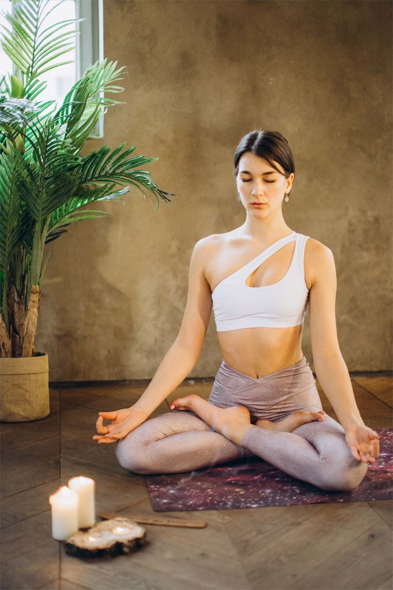relaxruimte inrichten mediteren