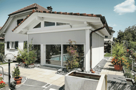 Rollscreens in slaapkamer