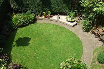 Ronde tuin in Nijmegen