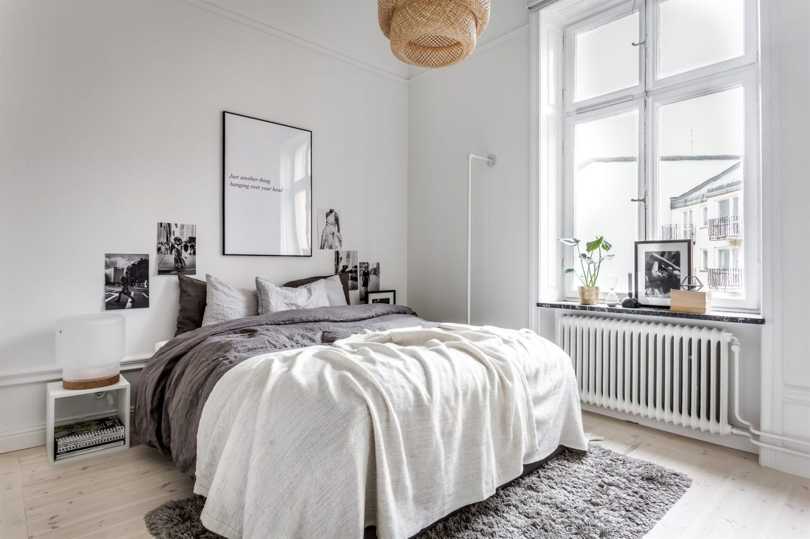 Ruim en licht Scandinavisch appartement met een modern interieur