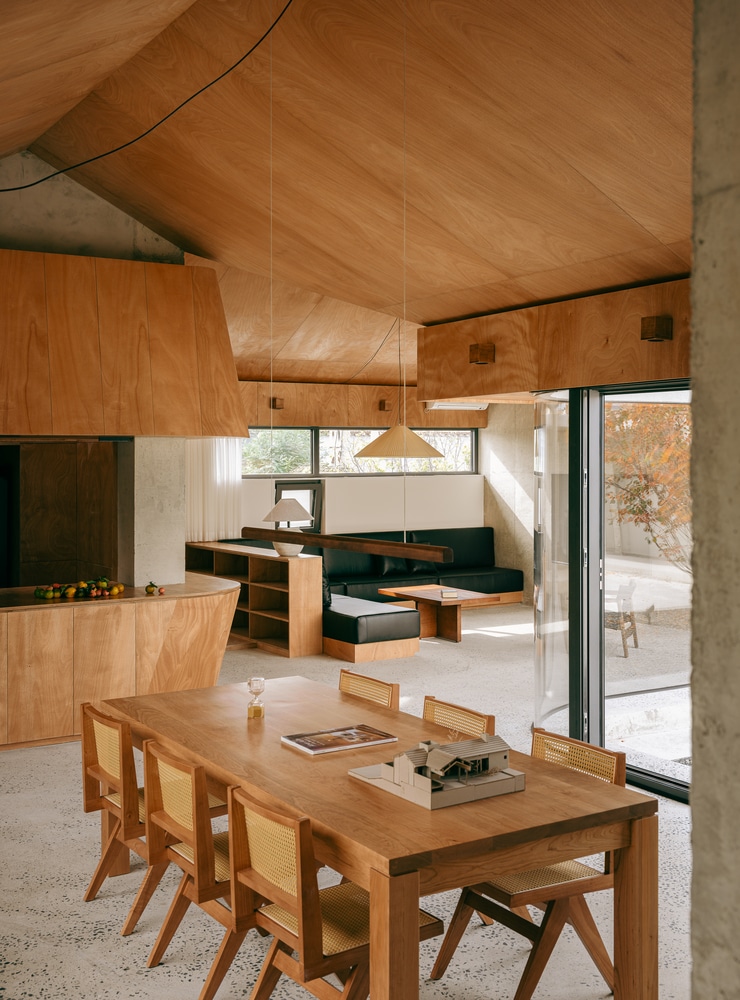 rust interieur hout