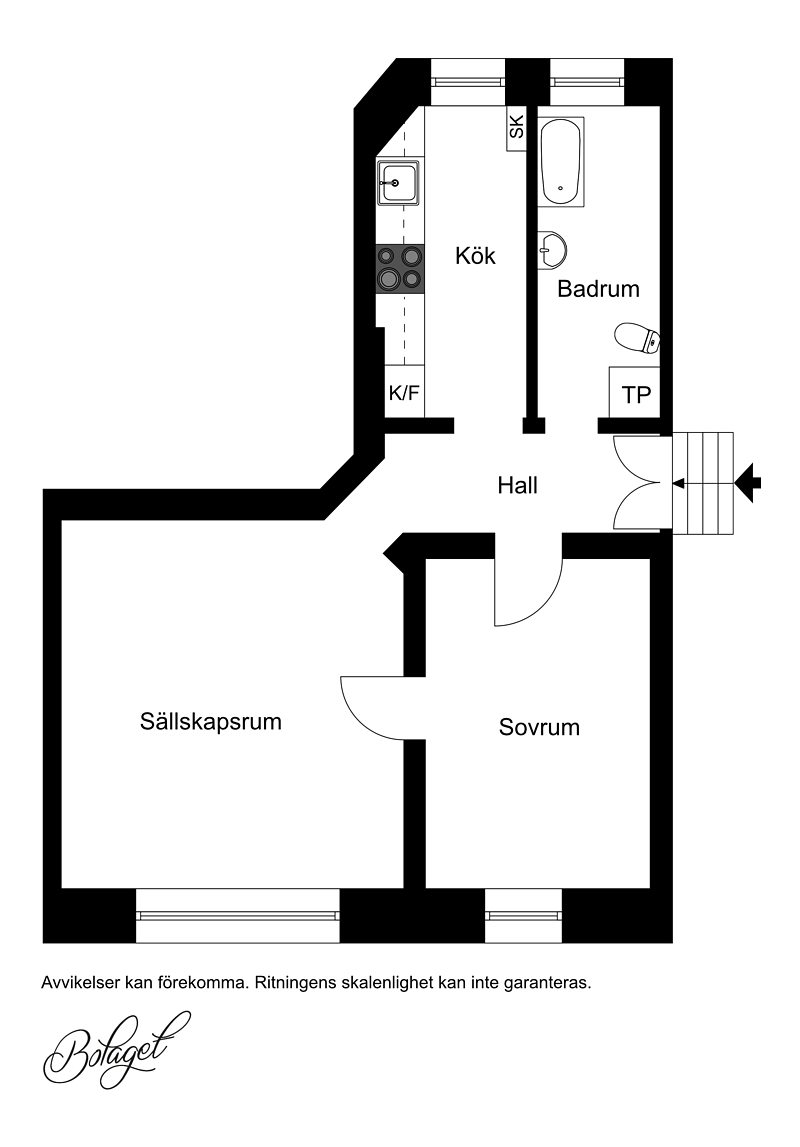 Scandinavisch slow living appartement